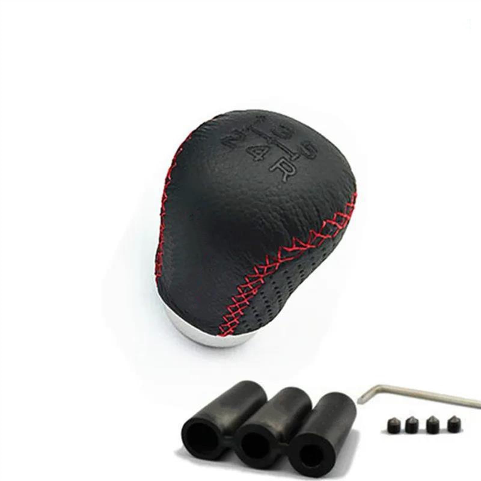 SDCFFC Car Gear Shift Knob Universal Car Gear Shift Knob Replacement for Leather Manual GearShifter Stick Lever Pen Gear knob
