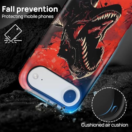 Coque pour PT 17 A anti-rayures silicone mat dinosaure