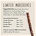 Cadet Premium Grade Beef Hide for Dogs, Long-Lasting Munchy Chew Sticks, Single-Ingredient Rawhide Dog Chews, 5-Inch, 100 Count