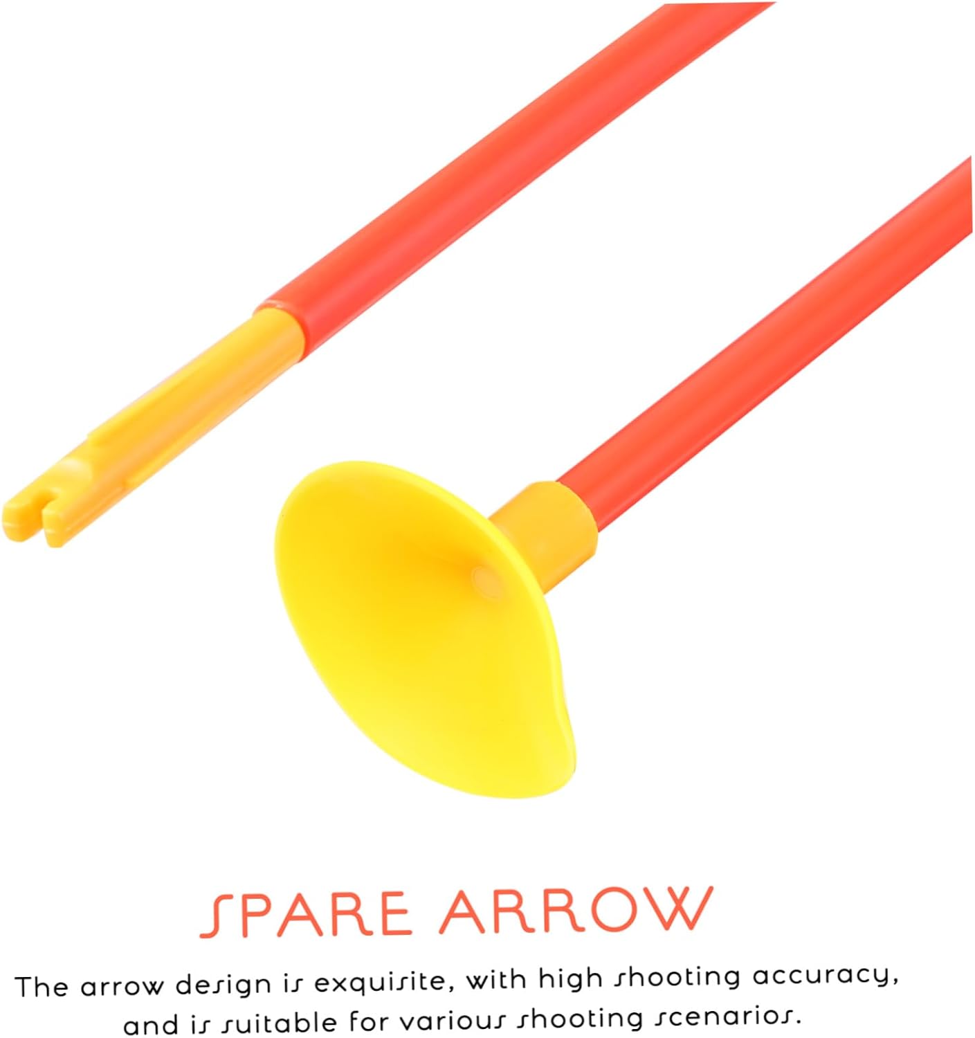 12pcs Abs Material Suction Cup Arrows Reusable Arrows for Toy Archery Long Replacement