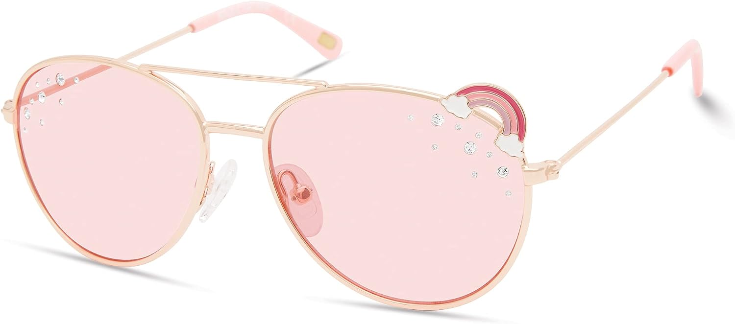 Skechers girls Sea9085 Pilot Sunglasses