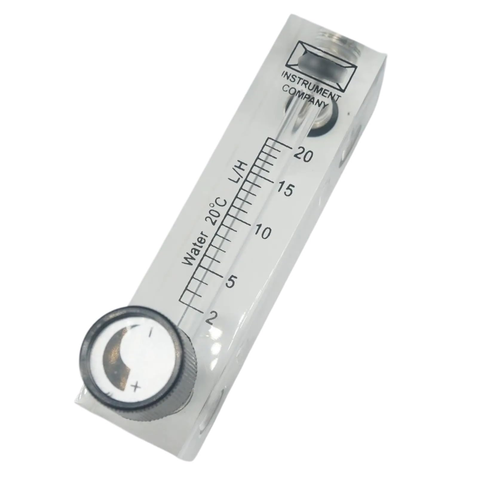 Przepływomierz panelowy z wodą, 2-20 l/h 4-40 l/h 6-60L/h 10-100L/h LZM-6T M18 męski G1/4 "żeński, rotametr z zaworem ciśnieniowym 0,1mpa(0-0,3 L Per Min)