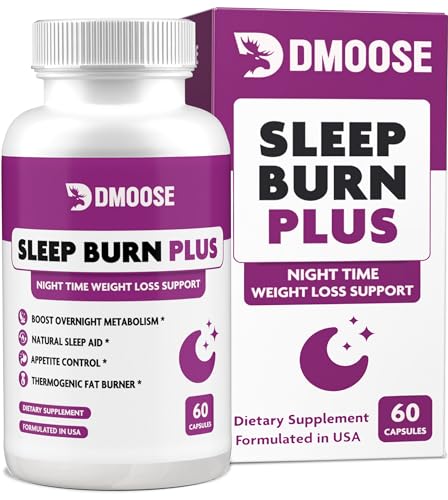 DMoose Sleep Burn Plus - Natural Fat Burning Sleep Aid