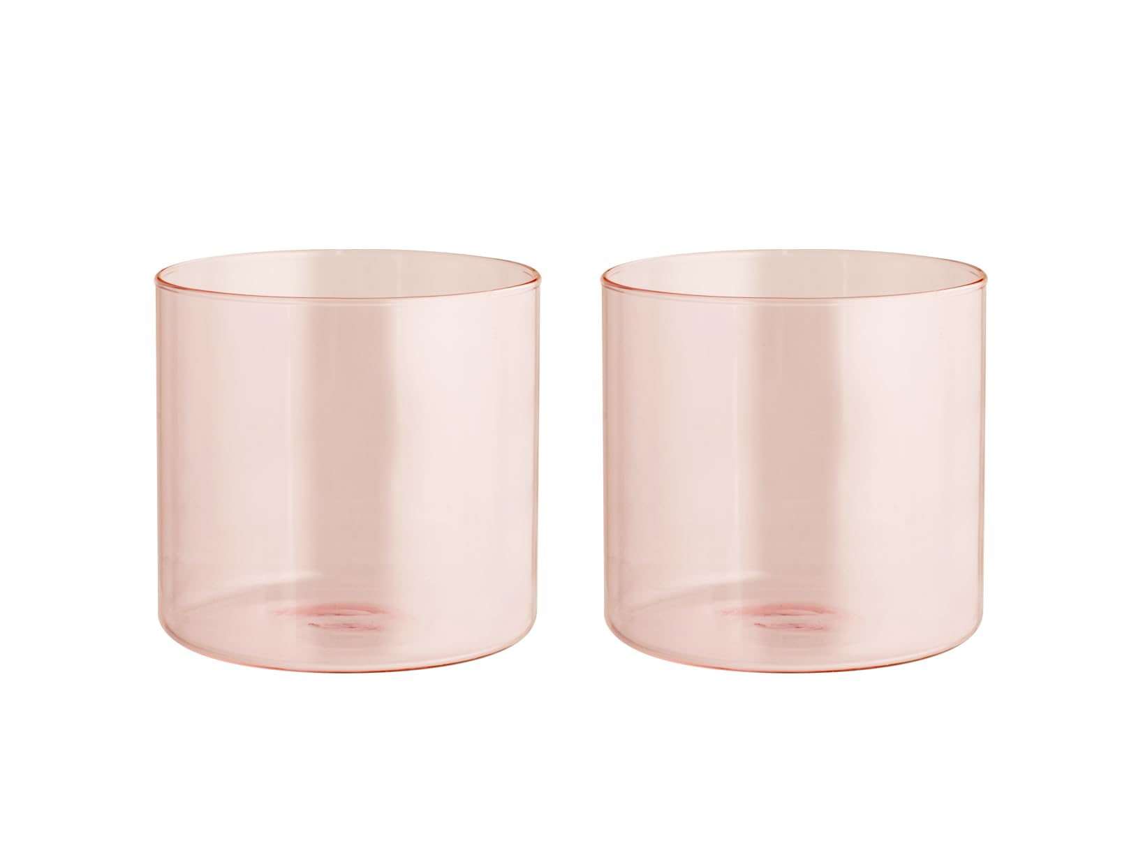 H&H Set 2 Bicchieri Daylight Pink cl 33