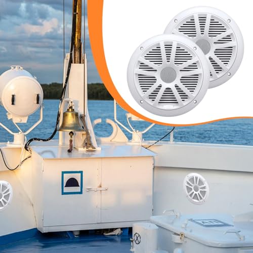 Altavoces marinos Qianly de instalacion facil y repuesto profesional de audio mecanico 4