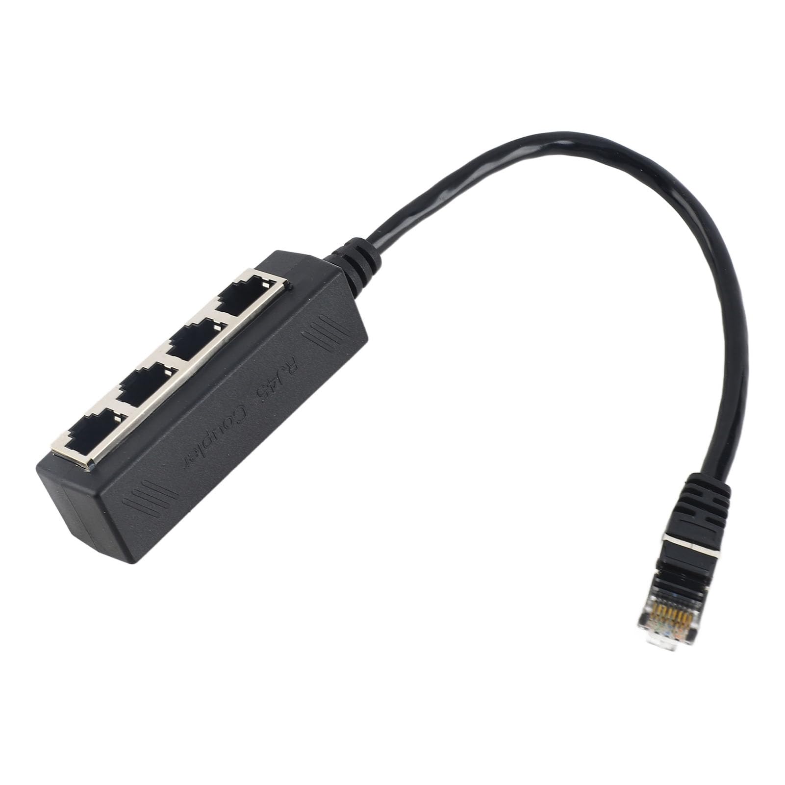 Fafeicy Doubleur RJ45 Multiprise Ethernet Splitter 1 à 4 Port Répartiteur Câble Ethernet pour Réseau Stable Compatible Routeur PC TV