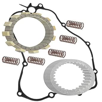 Caltric Clutch Friction And Steel Plates Kit For Kawasaki KX125 - Foto 5