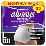Always Discreet Maximum Protection L 4x8ct