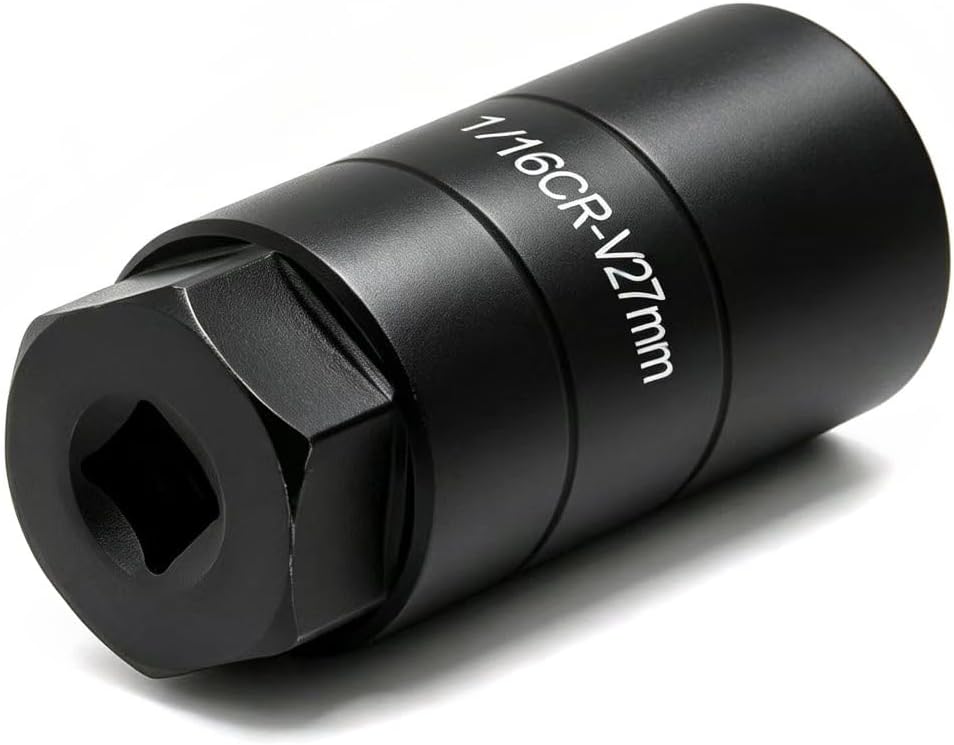 - A ABIGAIL Oil Pressure Switch Socket, 1 1/16'' x up to 2-5/8'', Fits 3/8'' Drive or 1 1/8'' Hex, High Performance Chrome Molybdenum, Black Oxide Finish, Model A7646F