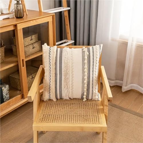 Housse de coussin coton déhoussable pour relooker un canapé fatigué - 6