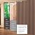 Fivaz 2 Pcs 94" × 11" Wood Panels for Wall, Soundproof Wood Slat Wall Paneling, Stylish Decor Acoustic Wall Panels for Wall and Ceiling, Odor-Free & Easy to Install, Dark Walnut