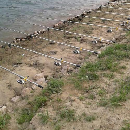 Support de canne à pêche extensible réglable pour éviter les chutes sur sol instable - 3