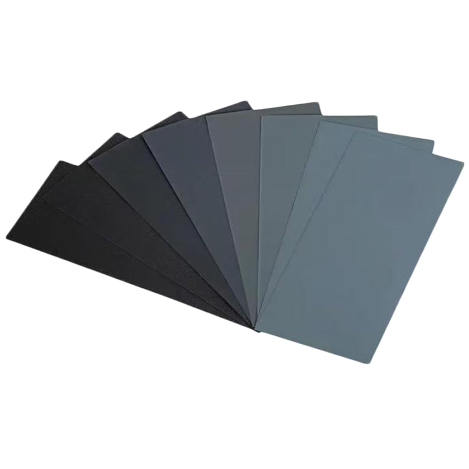 30-Pack Wet Dry Sandpaper Assortment, Grit Sanding Sheets for Cars Metal, Wood & Furniture