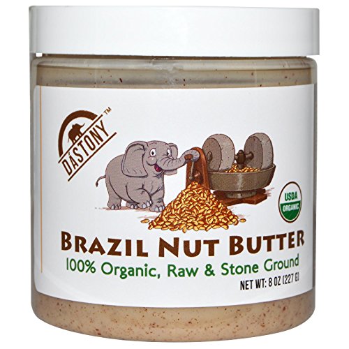 Dastony 100% Organic Brazil Nut Butter, 8 oz (227 g)
