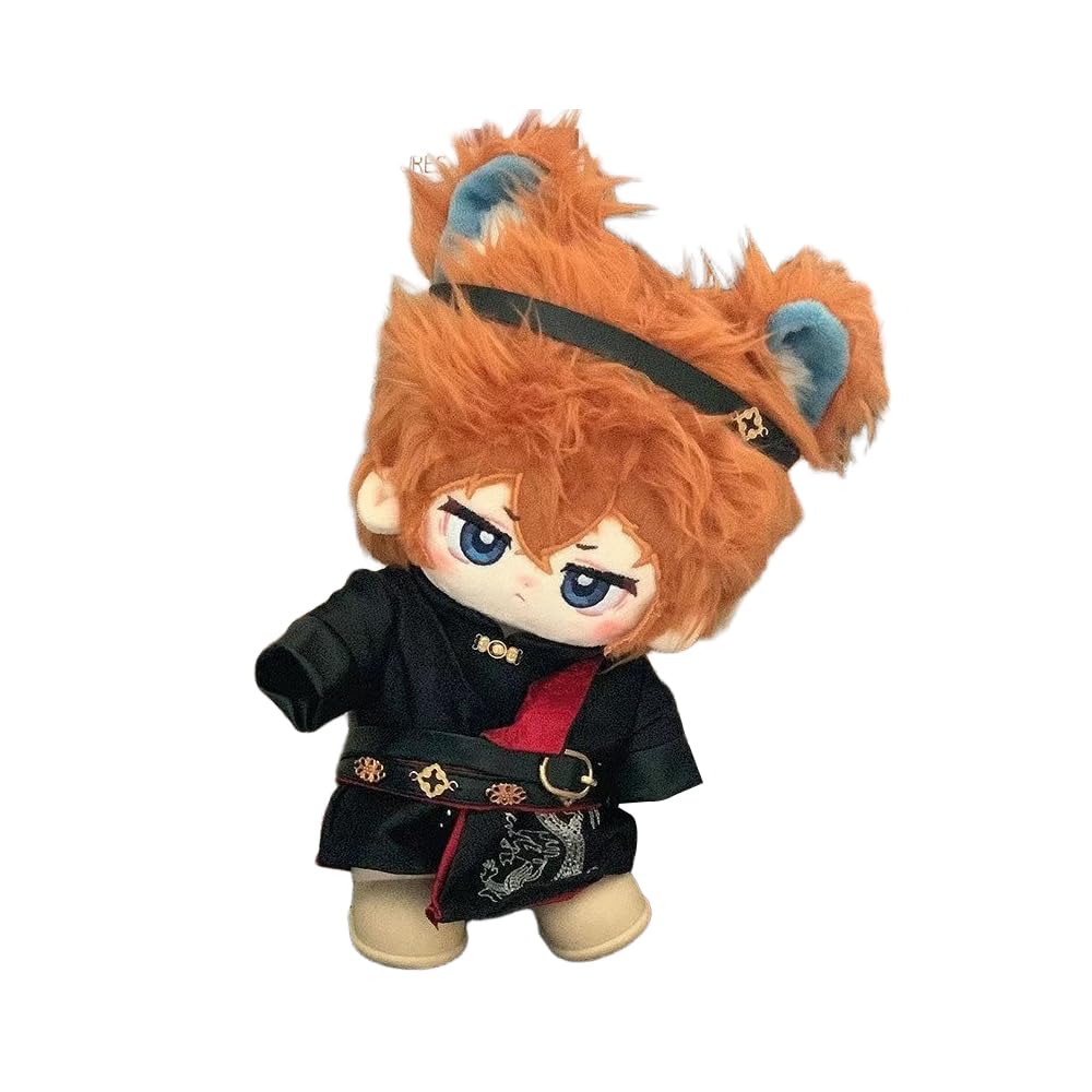 Zhongkaihua Nakahara Chuuya Plush BSD Figures Soft Stuffed Anime Character Cute Cartoon Throw Pillow 20CM Occasions Home Decorations Gifts — image 1