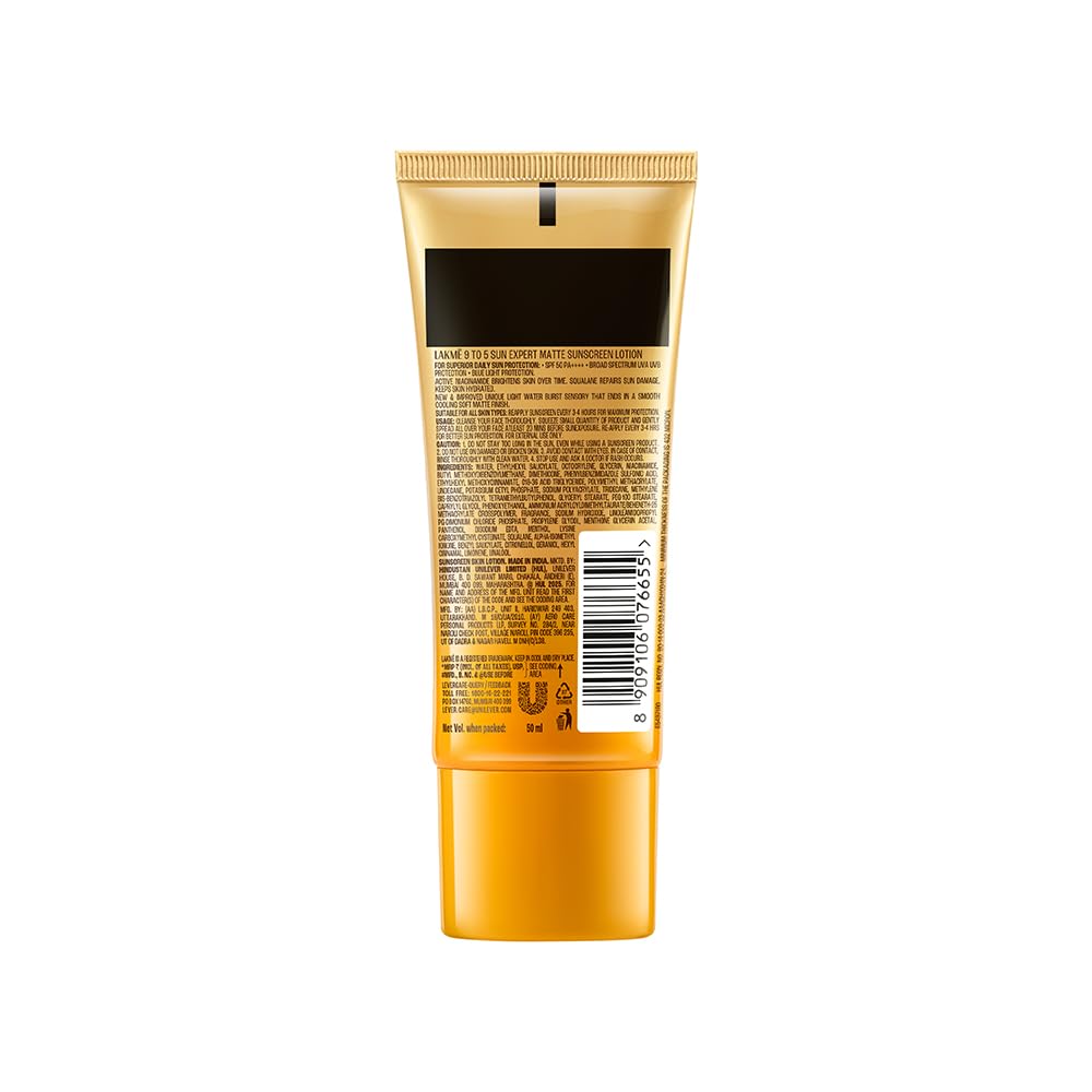 LAKMÉ Sun Expert SPF 50 Ultra Matte Lotion, 50 ml