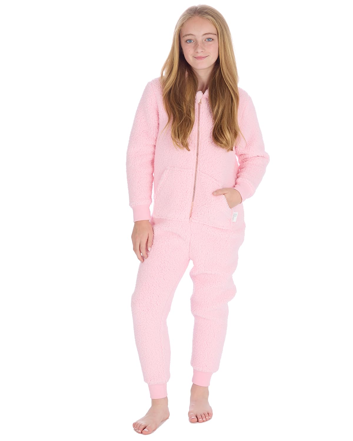 Kids Huggable Borg Hooded Onezee 18C1061 Candyfloss 11-12 Years