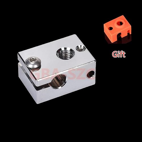 Miniatura 9 de V6 Bimetálica Heatbreak 2 piezas para V6 Hotend Bloque calefactor para Prusa i3 MK3 0.069 in filamento liso (2 unidades bimetal)