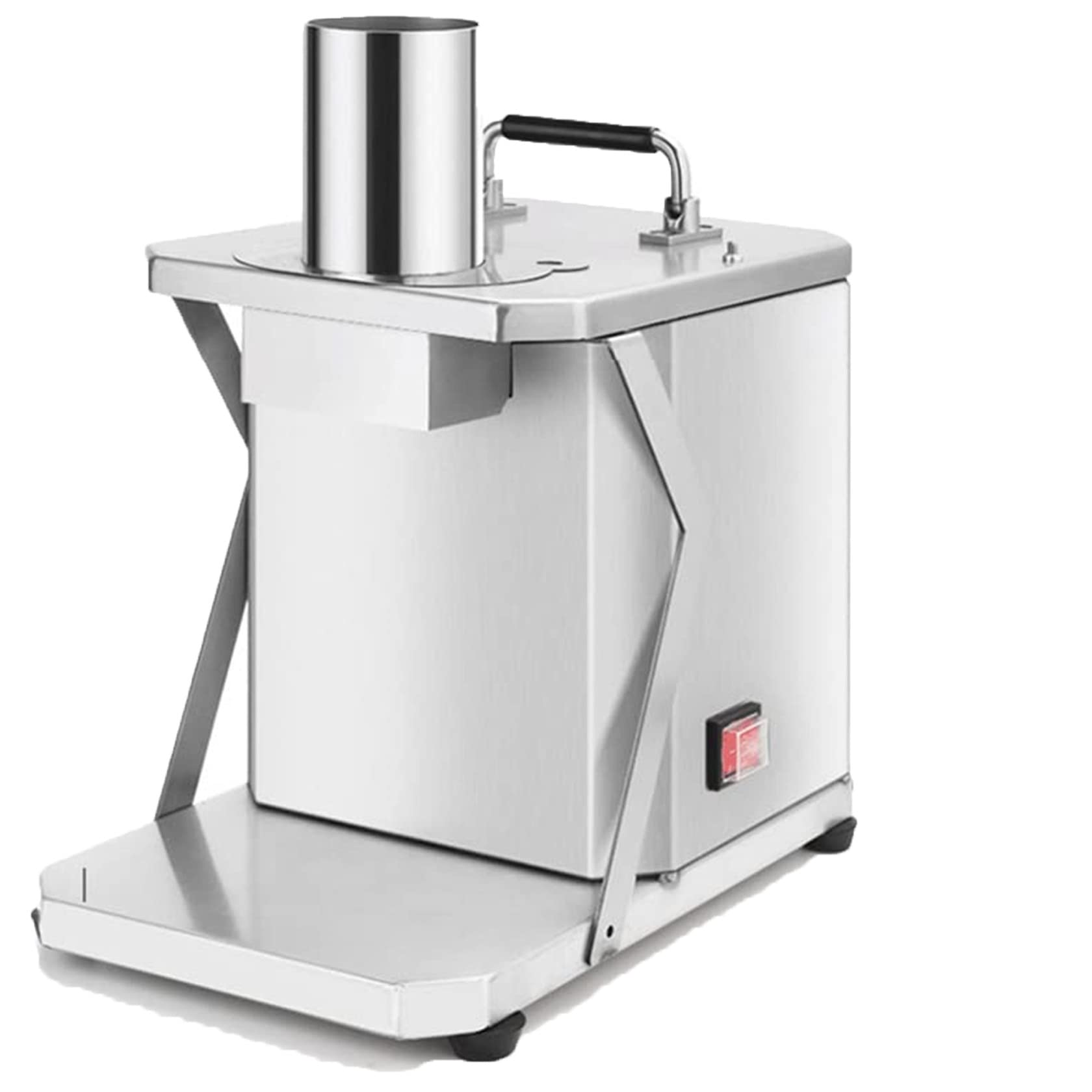 HUMNZR Electric Vegetable Slicer,Electric Dicer, Commercialdicing Machine, With 2-6mm Blades, Stainless Steel Automatic Fruit And Vegetable Cutter