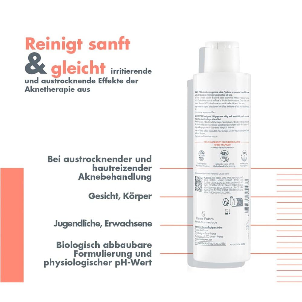 Avene Cleanance Hydra soothing cleansing cream 200 ml, 200 ml (Pack of 1) - Image 3