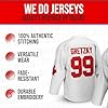 UNLC Gretzky #99 Canadian Hockey Jersey, White, Medium #2