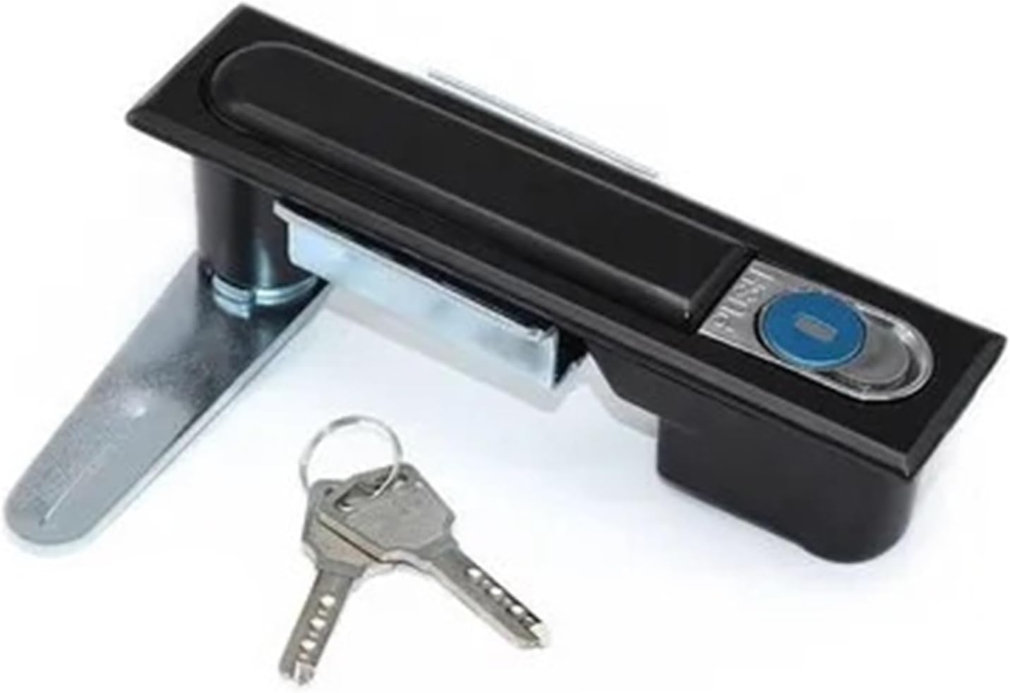 Electric Cabinet Switch Electric Appliance Control Cabinet Lock Ms818 Toolbox Lock Equipment Cabinet Door Handle Lock 1Pcs(818-1)