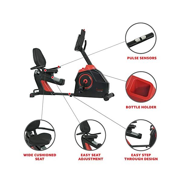 Sunny-Health-Fitness-Evo-Fit-Cardio-Recumbent-Bike-SF-RB4954 Sunny Health & Fitness Evo-Fit Cardio Recumbent Bike - SF-RB4954