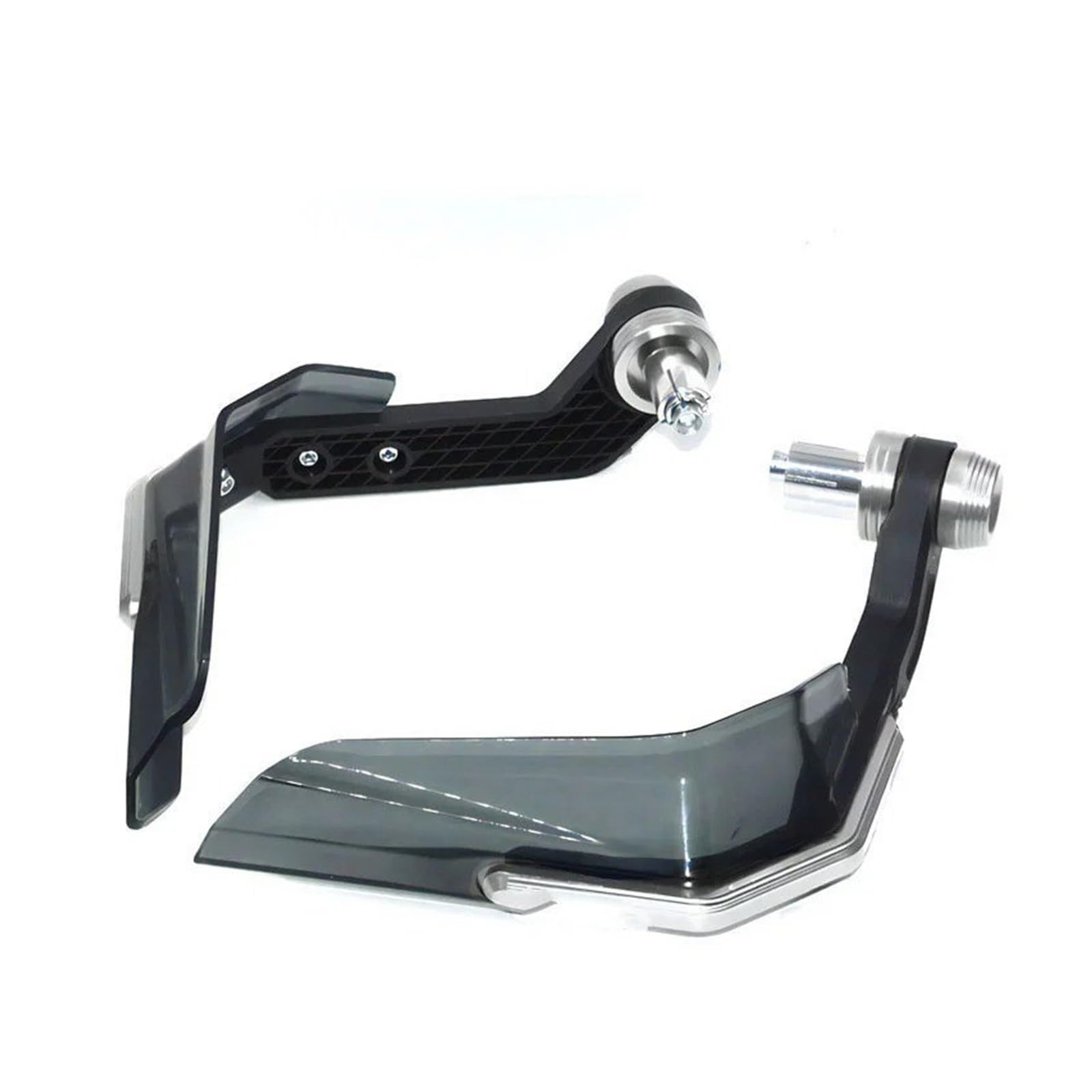 Paramani Antivento Per SUZUKI GSR 600 400 GSR400 GSR600 GSR750 Moto Paramani Scudo Protezione Della Mano Parabrezza Protection Manubrio(Silver)
