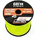 GO!elements 100m Paracorde en Ficelle Nylon - 4mm Paracorde 550 Typ III Corde - approprié en Fil de Peche Nylon, Filet éthologique, etc. | Max. 250kg, Couleur:Neon