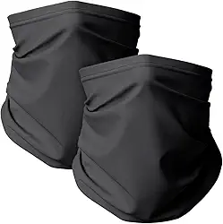 Gola Térmica de Fleece – Protetor de Pescoço Unissex para Homens e Mulheres, Cachecol de Inverno e Máscara para Frio Intenso