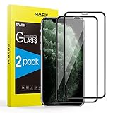 sparin a03 Sólo 0,26 mm de grosor mantiene respuesta original la sensibilidad y la sensación del tácto, desbloquear su iPhone 11 Pro/Xs/X en la mitad de un segundo con el sensor de la huella digital.