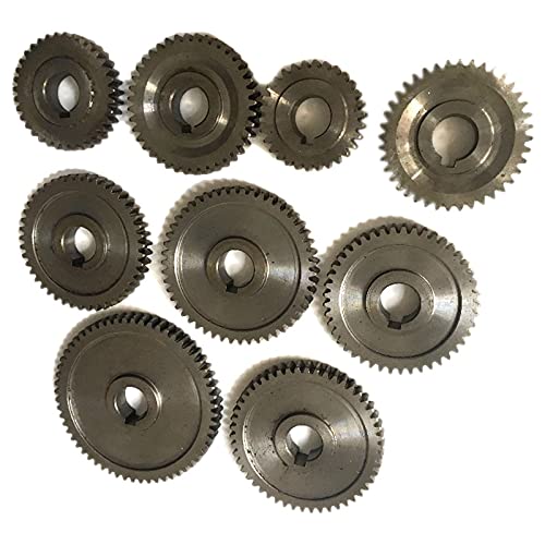 ZTBH Power tool accessories Small Lathe Gear, Micro Lathe Gear, Metal Exchange Gear Tool Set