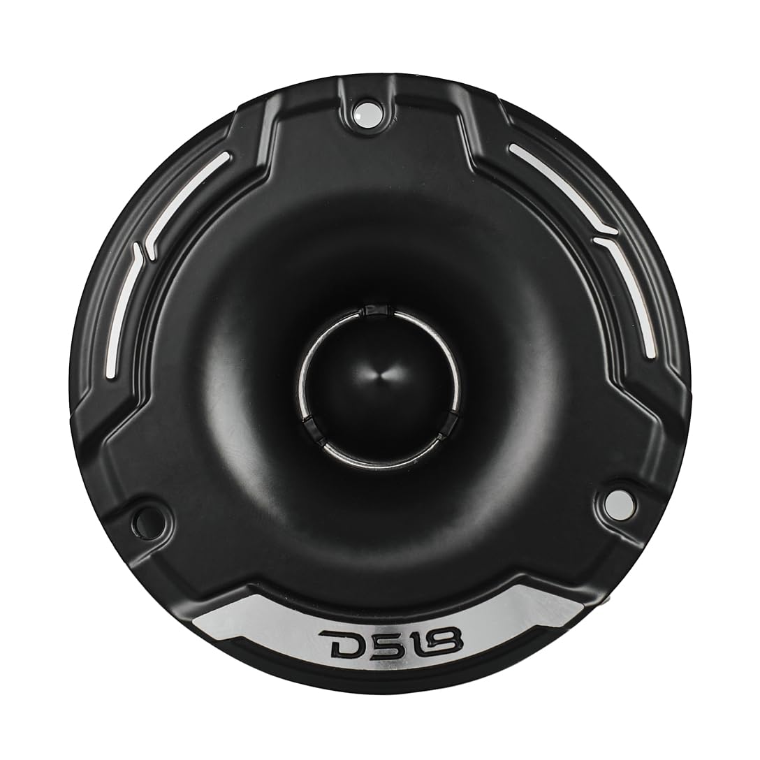 DS18 PRO-TWZ1 - Tweeter a compressione Super Bullet da 9,7 cm, 4 Ohm, bobina da 2,5 cm, in alluminio, ideale per sistemi audio Pro Car Audio, impressionante sensibilità 105 dB, coppia