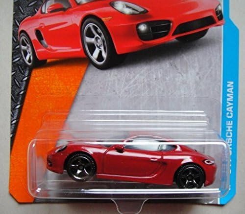 MATCHBOX PIEZAS PIEZAS ROJO '14 PORSCHE CAYMAN 23/125