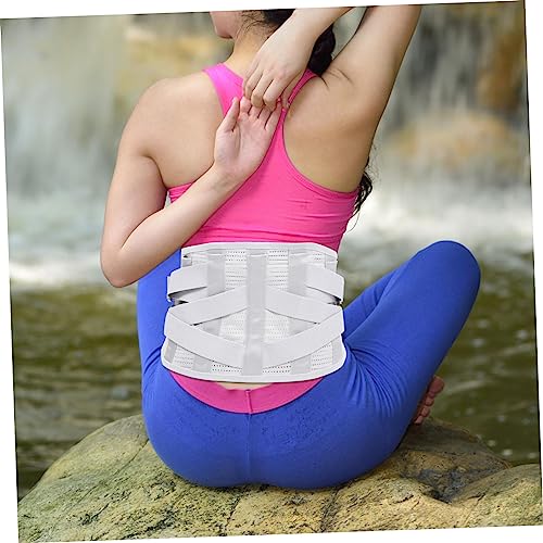Cinturón ajustable para soporte lumbar transpirable para hombre y mujer miniatura 5
