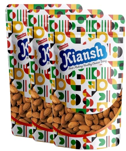 Image of Kiansh Dry fruits (California Almonds, 600g)
