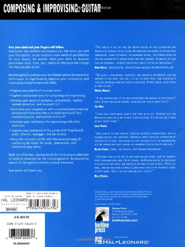 The Guitarista s Guide to Composing and Improvising | Berklee Guitar Method Book with Online Audio Tracks| Guitar Sheet Music and Practice Guide for Improvisation and Creativity | Hal Leonard Songbook image 5