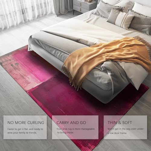 Tapis facile à entretenir et lavable contre les taches de salon