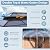 Aoxun 12'x14' Hardtop Gazebo, Aluminum Frame Permanent Pavilion with Curtains and Netting, Outdoor Polycarbonate Double Roof Canopy, Designed for Patio, Garden, Lawns, Brown