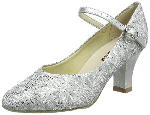 So Danca Bl166, Damen Standard & Latein, Silber (Silver Sparkle), 39 EU (6 UK)