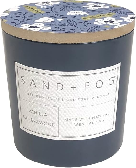 Sand + Fog Scented Candles Vanilla Sandalwood
