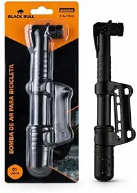 Bomba de Ar Mini Bomba De Ar Para Bicicleta Com Suporte Para Quadro