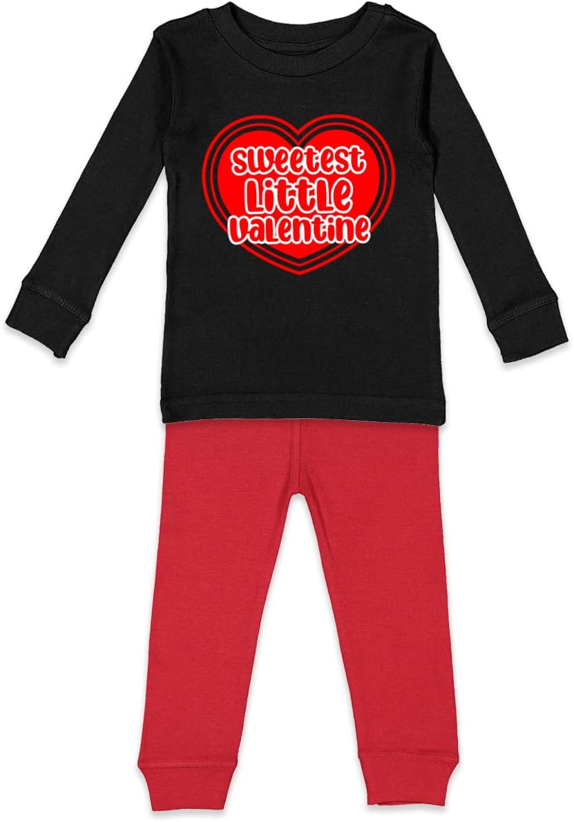 Haase Unlimited Sweetest Little Valentine - Heart X O Hugs Kisses Kids Pajama Set
