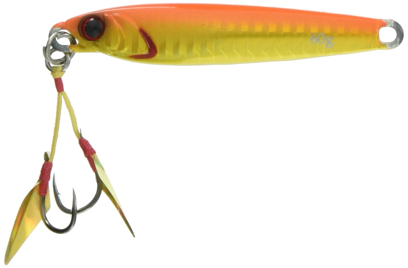 JACKALL Metal Jig Las Pateen TG 2.8 inches (70 mm), 2.1 oz (60 g), Orekin/Border Holo Lure