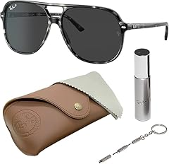 Polished Grey Havana Frame | Polarized Dark Grey Lens