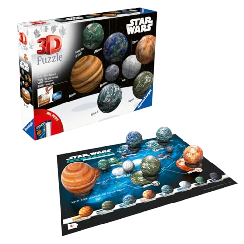 Puzzles 3D Système solaire : Star Wars Ravensburger France - vue 7