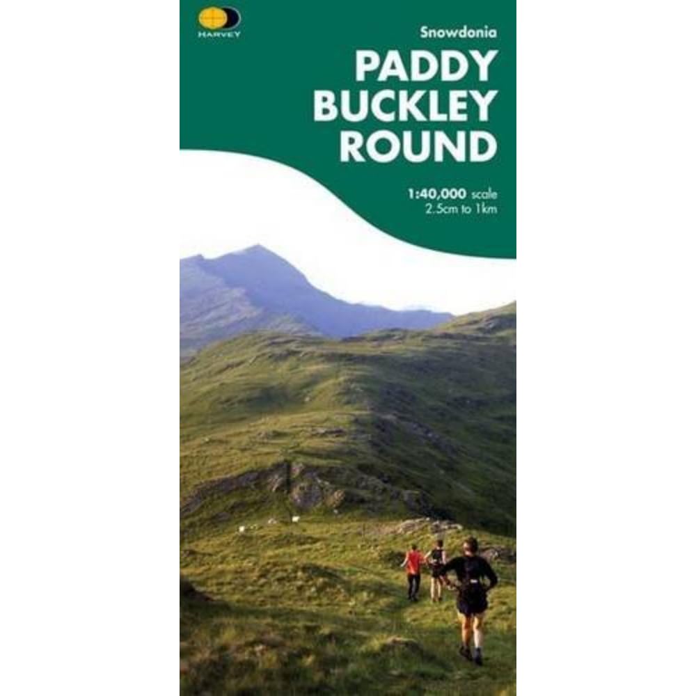 Paddy Buckley round Map: Snowdonia (Long Distance Challenges) Free P+P