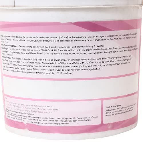 Image of Berger Walmasta White 10Ltr