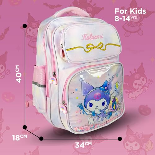 Image of 3D School Bag for Girls Boys & Kids | Lightweight Cartoon Backpack for School | Multi Compartment Primary School Bag | Durable Book and Lunch Backpack (6-13 Years)