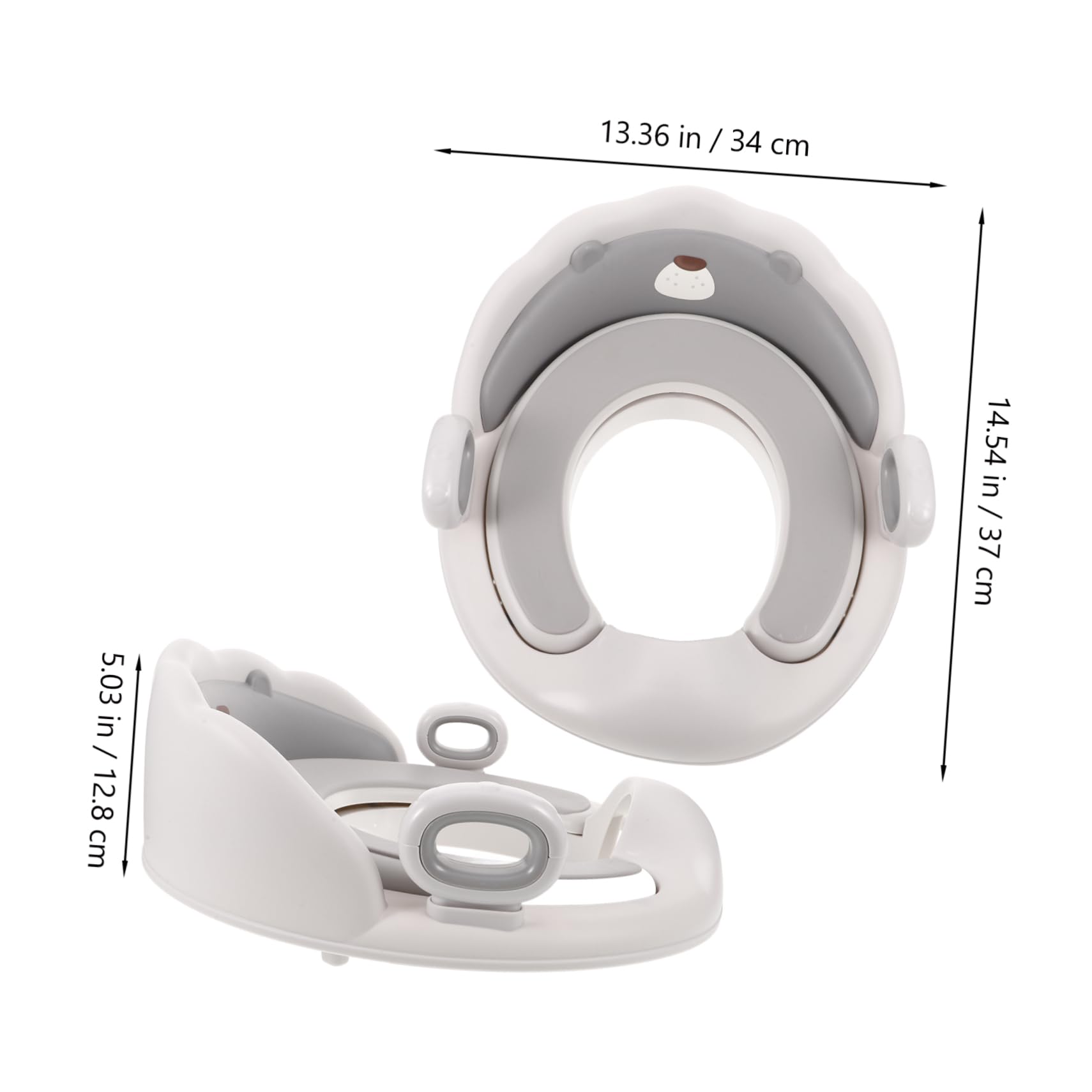 YARNOW Asiento de Inodoro para Reductor para Inodoro de Viaje para Pequeños para Ir al Baño